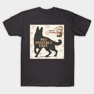 Pet Friendly Cafe T-Shirt